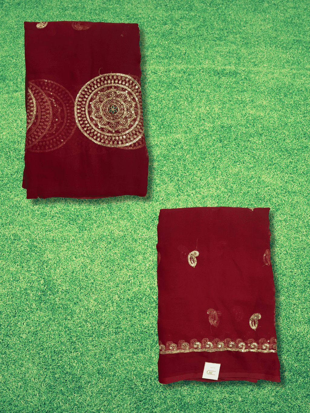 Royal Paisley Embroidered